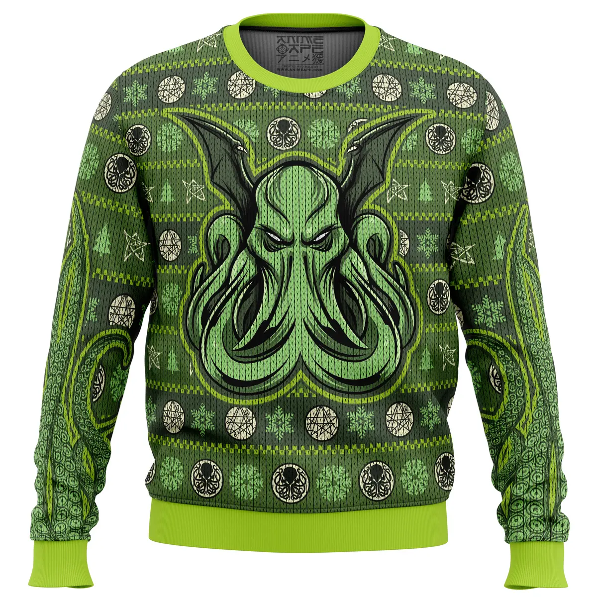 Cthulhu Ugly Christmas Sweater Perfect And Unique Gifts For Adults Kids On Christmas Holiday
