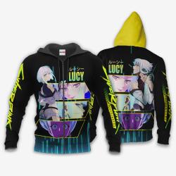 Anime Cyberpunk Edgerunners Lucy Anime Shirts HA0512 Perfect And Unique Gifts For Otaku Anime Fans On Christmas