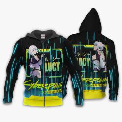 Anime Cyberpunk Edgerunners Lucy Anime Shirts VA2209 Perfect And Unique Gifts For Otaku Anime Fans On Christmas