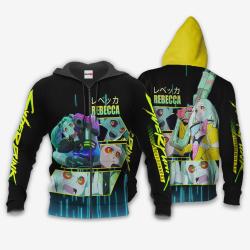Anime Cyberpunk Edgerunners Rebecca Anime Shirts HA0512 Perfect And Unique Gifts For Otaku Anime Fans On Christmas