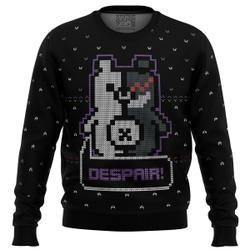 Danganropa Monokuma Despair Ugly Christmas Sweater Perfect And Unique Gifts For Adults Kids On Christmas