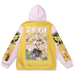 Anime Darkness Konosuba Streetwear Hoodie Perfect And Unique Gifts For Otaku Anime Fans On Christmas