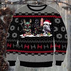 Darth Vader Cute Snow Star Wars Ugly Christmas Sweater Perfect And Unique Gifts For Adults Kids On Christmas