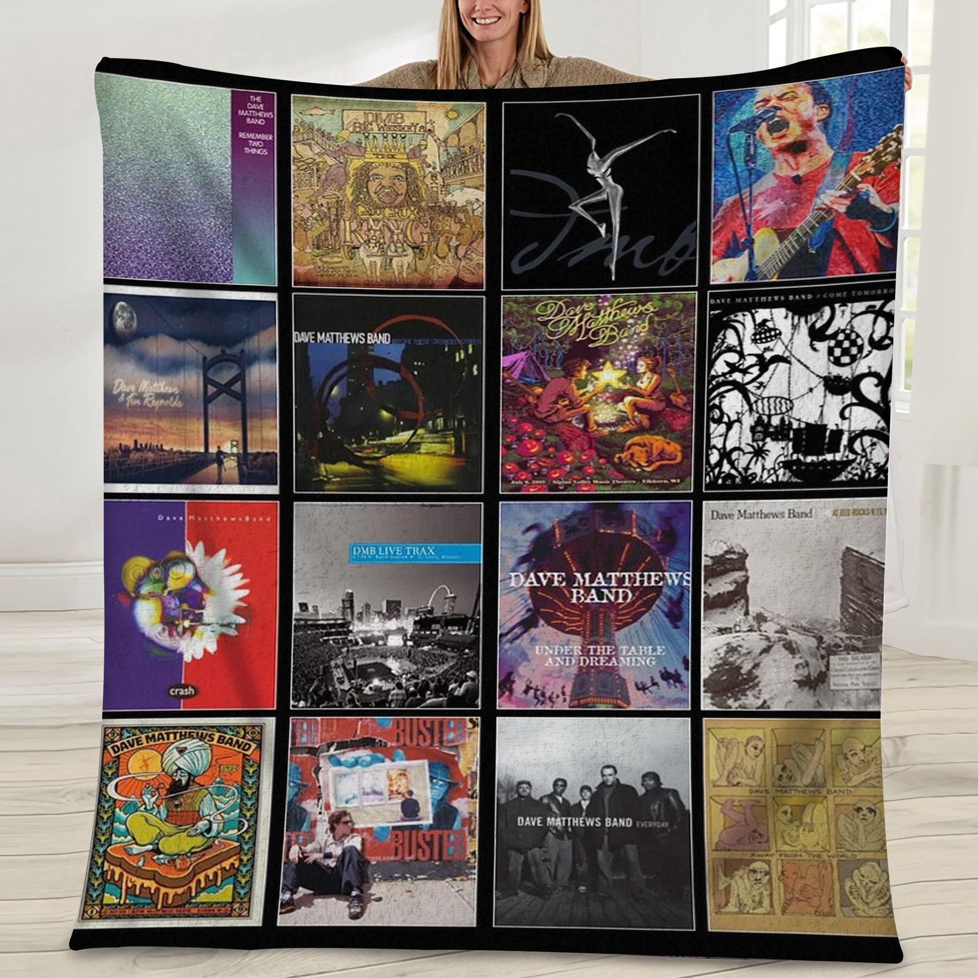 Music Dave Matthews Band Rock Fan Music Lover Fleece Sherpa Blanket Perfect Gifts For Family On Christmas
