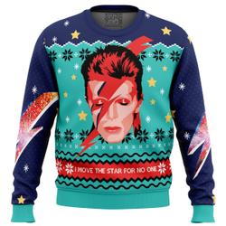 David Bowie Ugly Christmas Sweater Perfect And Unique Gifts For Adults Kids On Christmas Holiday