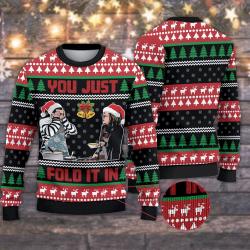 David Rose Schitt's Creek Fold In The Cheese Christmas Ugly Sweater Perfect And Unique Gifts For Adults Kids On Christmas