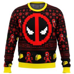 Deadpool Ugly Christmas Sweater Perfect And Unique Gifts For Adults Kids On Christmas Holiday
