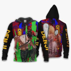 Anime Denji Shirts Merch Custom Chainsaw Man Anime For Fans Perfect And Unique Gifts For Otaku Anime Fans On Christmas