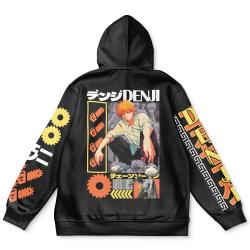 Anime Denji V2 Chainsaw Man Streetwear Hoodie Perfect And Unique Gifts For Otaku Anime Fans On Christmas