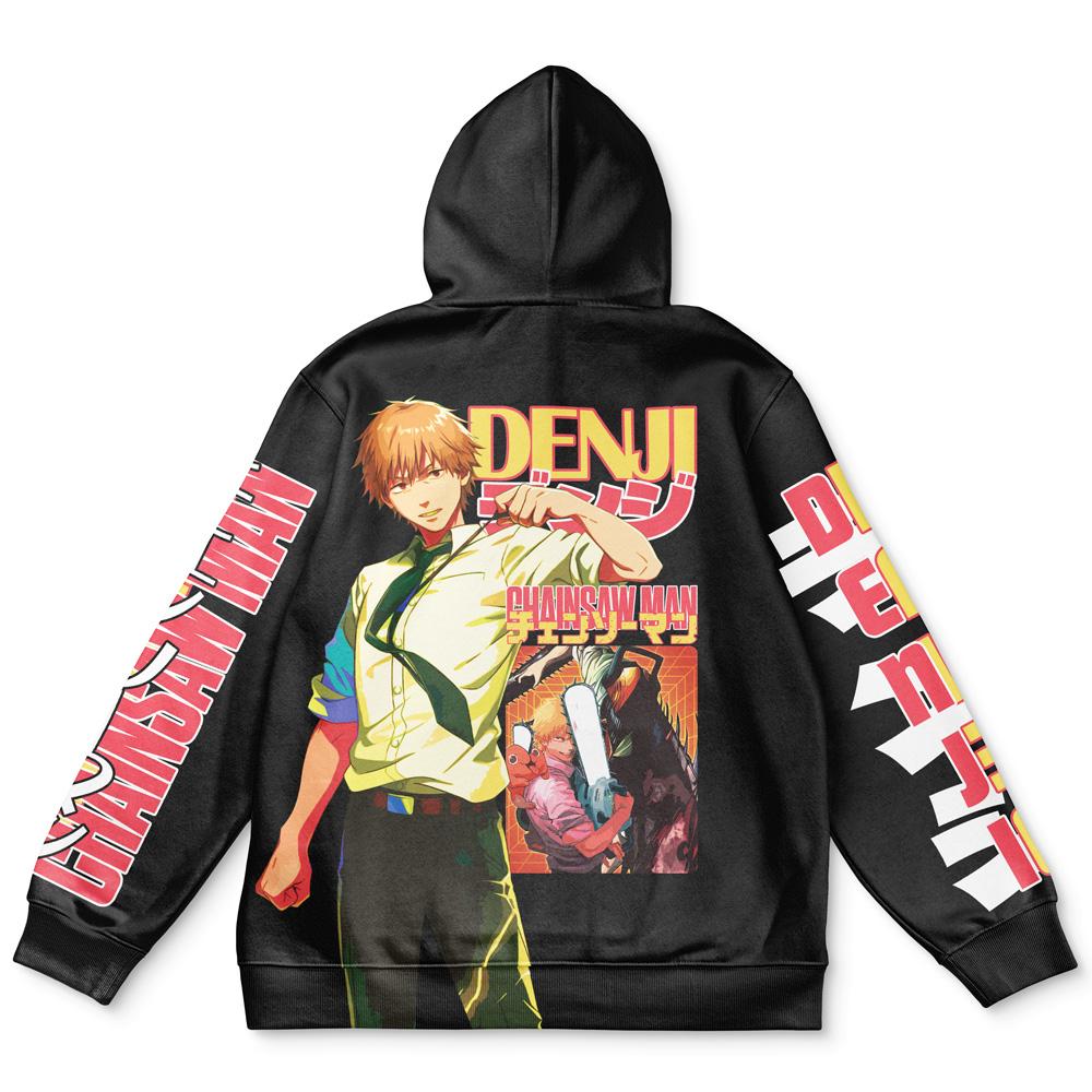 Anime Denji V4 Chainsaw Man Streetwear Hoodie Perfect And Unique Gifts For Otaku Anime Fans On Christmas