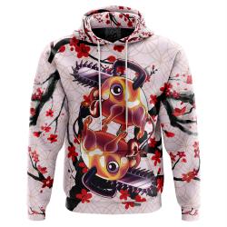 Anime Denji x Pochita Chainsaw Man Super Hoodie Perfect And Unique Gifts For Otaku Anime Fans On Christmas
