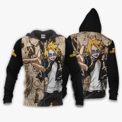 Anime Denki Kaminari Hoodie Custom Anime Manga Style Perfect And Unique Gifts For Otaku Anime Fans On Christmas