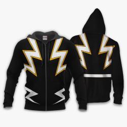 Anime Denki Kaminari Hoodie Custom Hero Uniform Costume Anime Merch Perfect And Unique Gifts For Otaku Anime Fans On Christmas