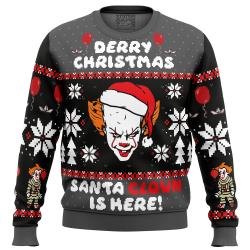 Derry Christmas Pennywise the Clown Ugly Christmas Sweater Perfect And Unique Gifts For Adults Kids On Christmas