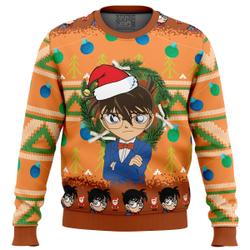 Detective Conan Ugly Christmas Sweater Perfect And Unique Gifts For Adults Kids On Christmas