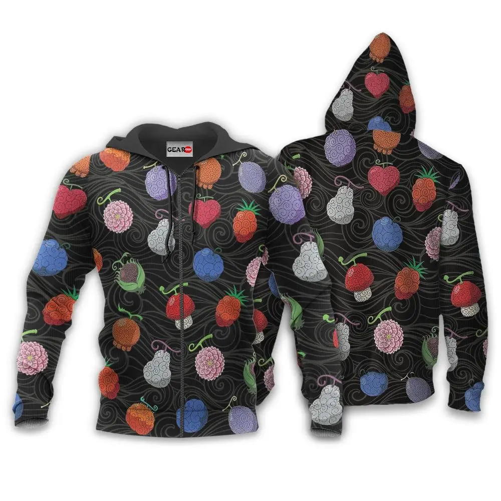 Anime Devil Fruits Hoodie Custom Anime Perfect And Unique Gifts For Otaku Anime Fans On Christmas