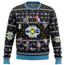 Digimon characters Ugly Christmas Sweater Perfect And Unique Gifts For Adults Kids On Christmas