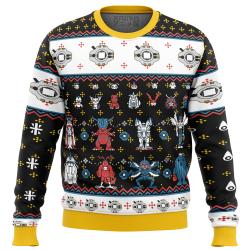 Digimon Sprites Ugly Christmas Sweater Perfect And Unique Gifts For Adults Kids On Christmas