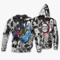 Anime Anime Mix Manga Hoodie Shirt Giyu Tomioka Jacket Perfect And Unique Gifts For Otaku Anime Fans On Christmas