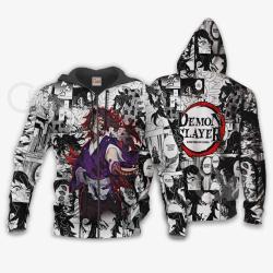 Anime Demon Kokushibo Hoodie Anime Mix No Yaiba Manga Merch Perfect And Unique Gifts For Otaku Anime Fans On Christmas
