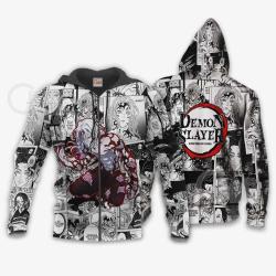 Anime Anime Mix Manga Hoodie Shirt Muzan Kibutsuji Jacket Perfect And Unique Gifts For Otaku Anime Fans On Christmas