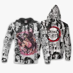 Anime Nezuko Hoodie No Yaiba Anime Shirts Perfect And Unique Gifts For Otaku Anime Fans On Christmas