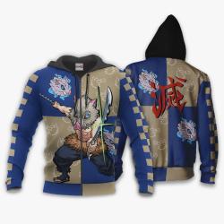 Anime Inosuke Hoodie Shirt Anime Zip Jacket Perfect And Unique Gifts For Otaku Anime Fans On Christmas