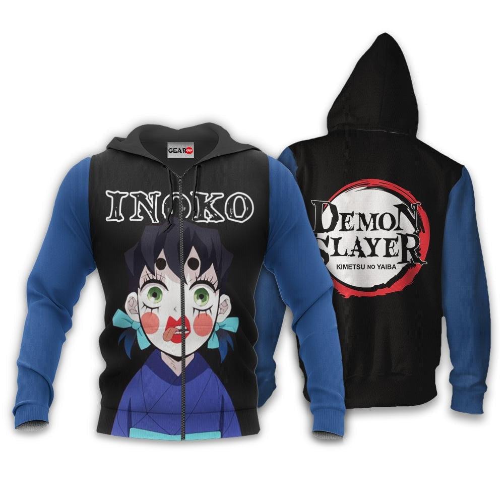Anime Inosuke Inoko Hoodie Custom Anime Funny Perfect And Unique Gifts For Otaku Anime Fans On Christmas