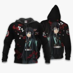 Anime Muichiro Tokito Hoodie Custom Anime Japan Style Perfect And Unique Gifts For Otaku Anime Fans On Christmas