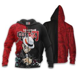 Anime Muzan Kibutsuji Hoodie Custom Anime Perfect And Unique Gifts For Otaku Anime Fans On Christmas