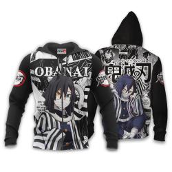 Anime Obanai Iguro Hoodie Custom Anime Manga Style Perfect And Unique Gifts For Otaku Anime Fans On Christmas
