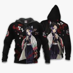 Anime Shinobu Kocho Hoodie Custom Anime Japan Style Perfect And Unique Gifts For Otaku Anime Fans On Christmas