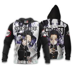 Anime Shinobu Kocho Hoodie Custom Anime Manga Style Perfect And Unique Gifts For Otaku Anime Fans On Christmas