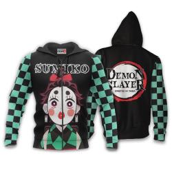 Anime Tanjiro Sumiko Hoodie Custom Anime Funny Perfect And Unique Gifts For Otaku Anime Fans On Christmas