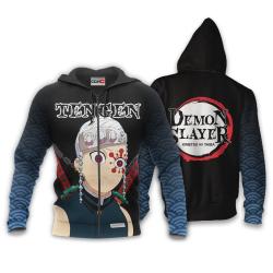 Anime Tengen Uzui Funny Face Hoodie Custom Anime Perfect And Unique Gifts For Otaku Anime Fans On Christmas