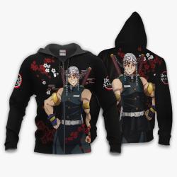 Anime Tengen Uzui Hoodie Custom Anime Japan Style Perfect And Unique Gifts For Otaku Anime Fans On Christmas