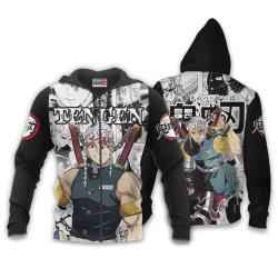 Anime Tengen Uzui Hoodie Custom Anime Manga Style Perfect And Unique Gifts For Otaku Anime Fans On Christmas