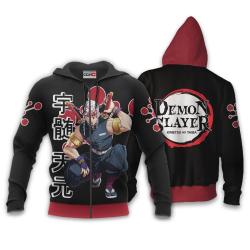 Anime Tengen Uzui Hoodie Custom Anime Demon Slayer Perfect And Unique Gifts For Otaku Anime Fans On Christmas