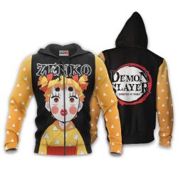 Anime Zenitsu Zenko Hoodie Custom Anime Funny Perfect And Unique Gifts For Otaku Anime Fans On Christmas
