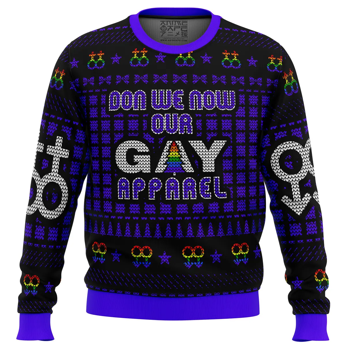 Don We Now Our Gay Apparel LGBT Ugly Christmas Sweater Perfect And Unique Gifts For Adults Kids On Christmas