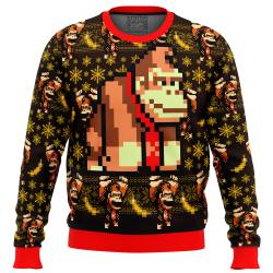 Donkey Kong Sprite Ugly Christmas Sweater Perfect And Unique Gifts For Adults Kids On Christmas