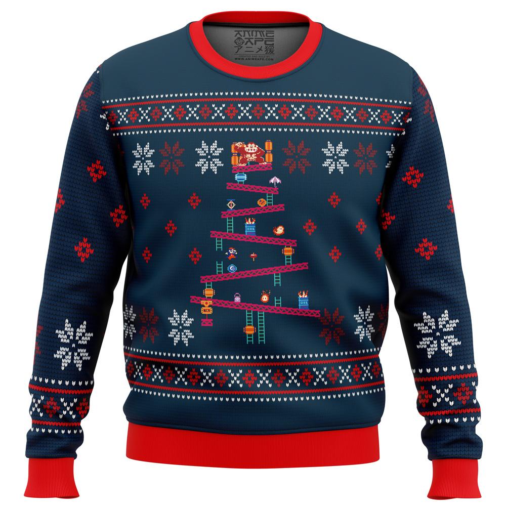 Donkey Kong Ugly Christmas Sweater Perfect And Unique Gifts For Adults Kids On Christmas Holiday
