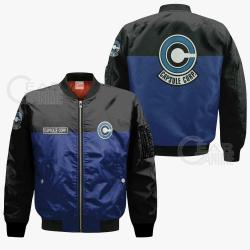 Anime Capsule Corp Jacket Costume For Z Super Fan Perfect And Unique Gifts For Otaku Anime Fans On Christmas