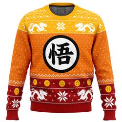 Dragon Ball Z Goku Christmas Ugly Christmas Sweater Perfect And Unique Gifts For Adults Kids On Christmas