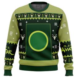 Earthbenders Earth Kingdom Avatar Ugly Christmas Sweater Perfect And Unique Gifts For Adults Kids On Christmas