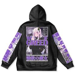 Anime Echidna Re: Zero Streetwear Hoodie Perfect And Unique Gifts For Otaku Anime Fans On Christmas