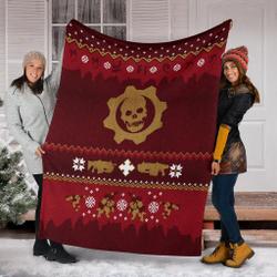 Movie Empire Sign Ugly Christmas Custom Fleece Sherpa Blanket Home Decor Perfect Gifts For Family On Christmas