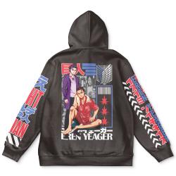 Anime Eren Yeager V2 Attack on Titan Streetwear Hoodie Perfect And Unique Gifts For Otaku Anime Fans On Christmas