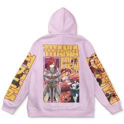 Anime Erza Scarlet Fairy Tail Streetwear Hoodie Perfect And Unique Gifts For Otaku Anime Fans On Christmas