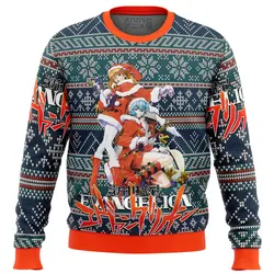 Evangelion Alt Ugly Christmas Sweater Perfect And Unique Gifts For Adults Kids On Christmas